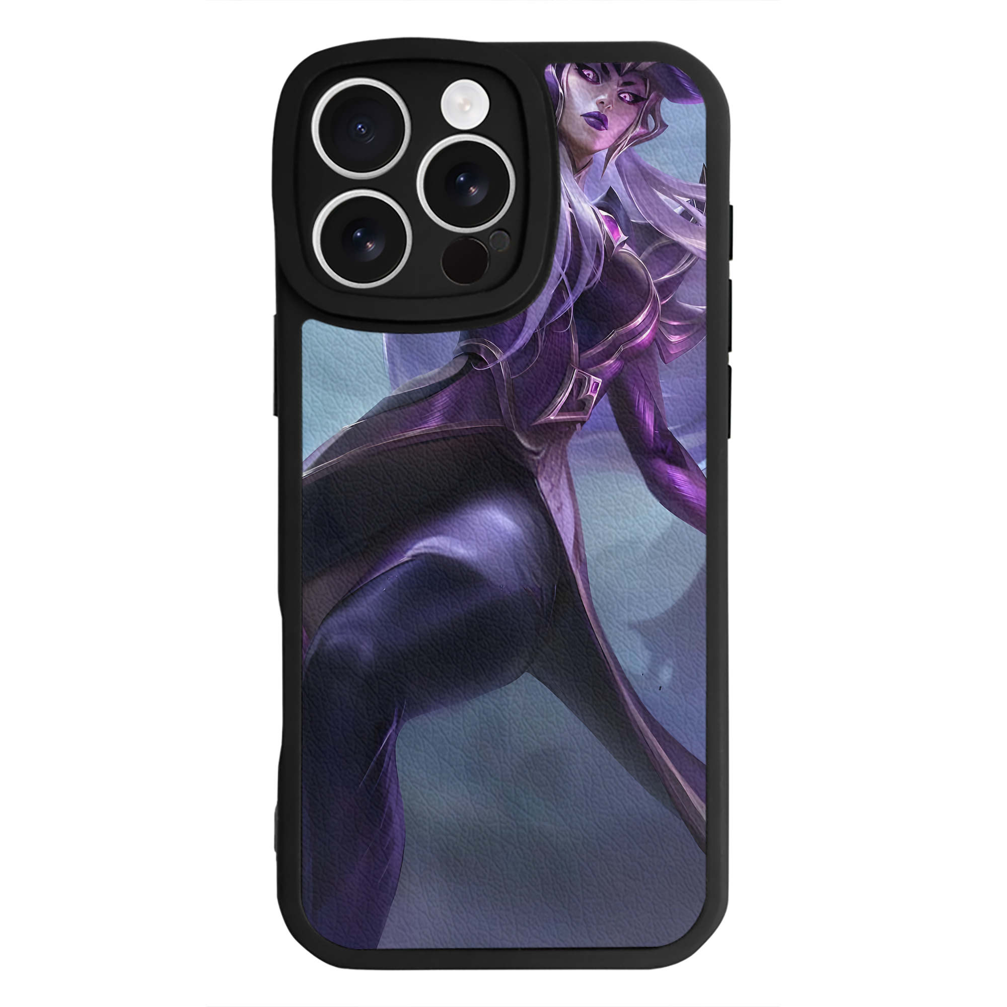 リーグ・オブ・レジェンド League of Legends LOL 【iPhone 16シリーズ対応】シリコンスマホケース（レザー調） 材質：シリコン